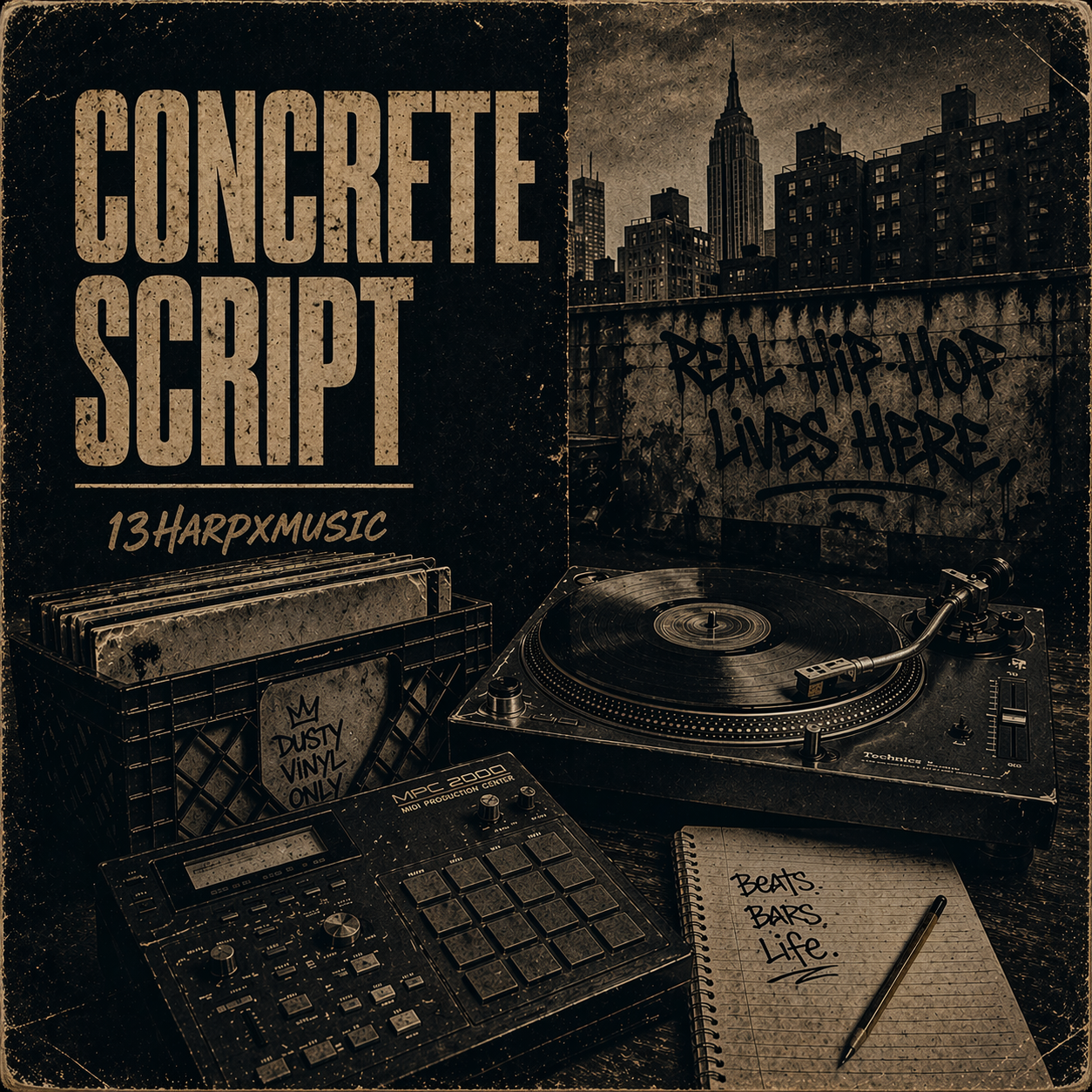 Concrete Script beat cover art
